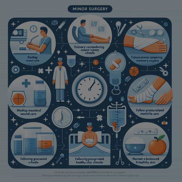 Quelles sont les meilleures pratiques pour une récupération optimale après une chirurgie mineure ?